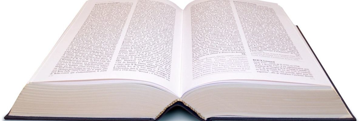 Couverture page vocabulaire de brassage - illustration de livre ouvert